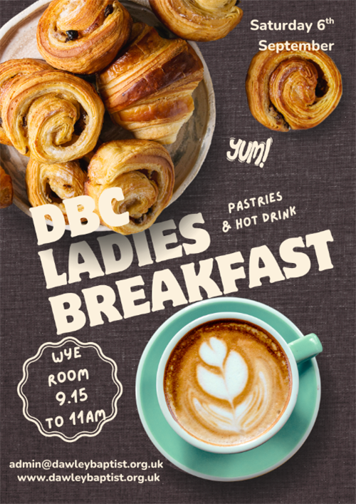 DBC Ladies Breakfast poster