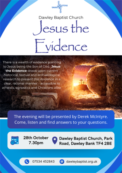 DBC Event poster - Jesus the E