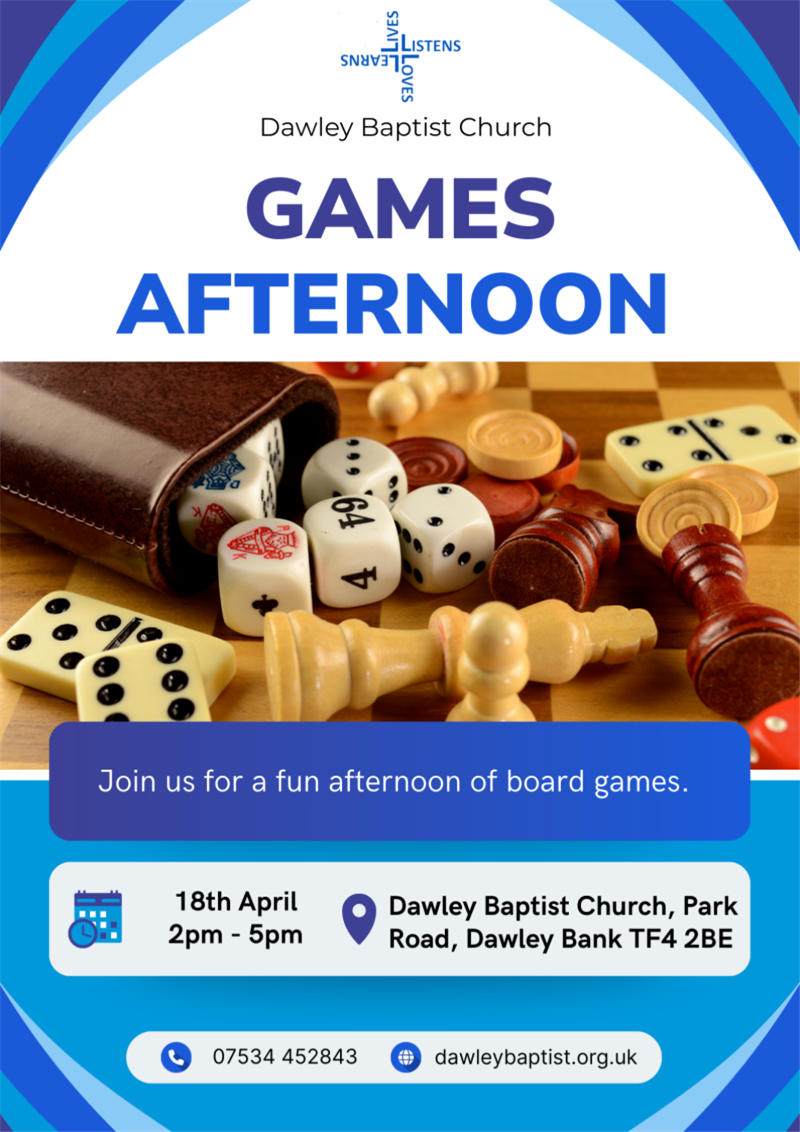 Apr 26 - Games Afternoon
