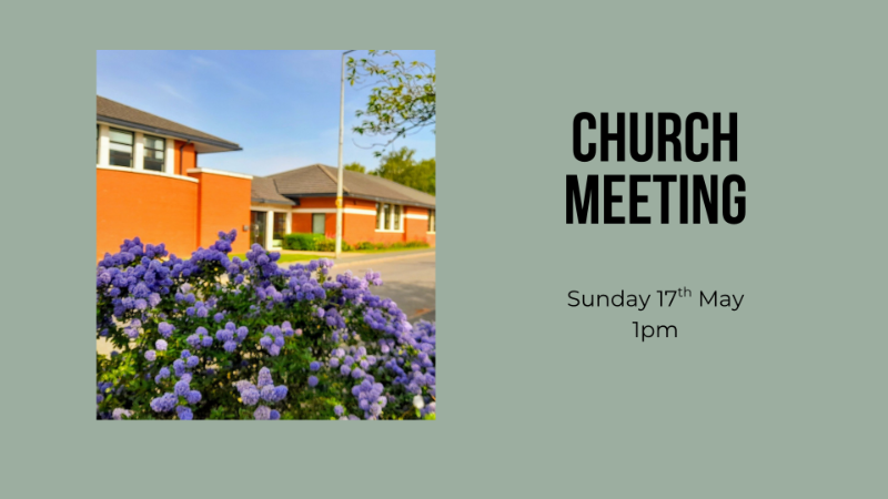 Church Meeting May 2026